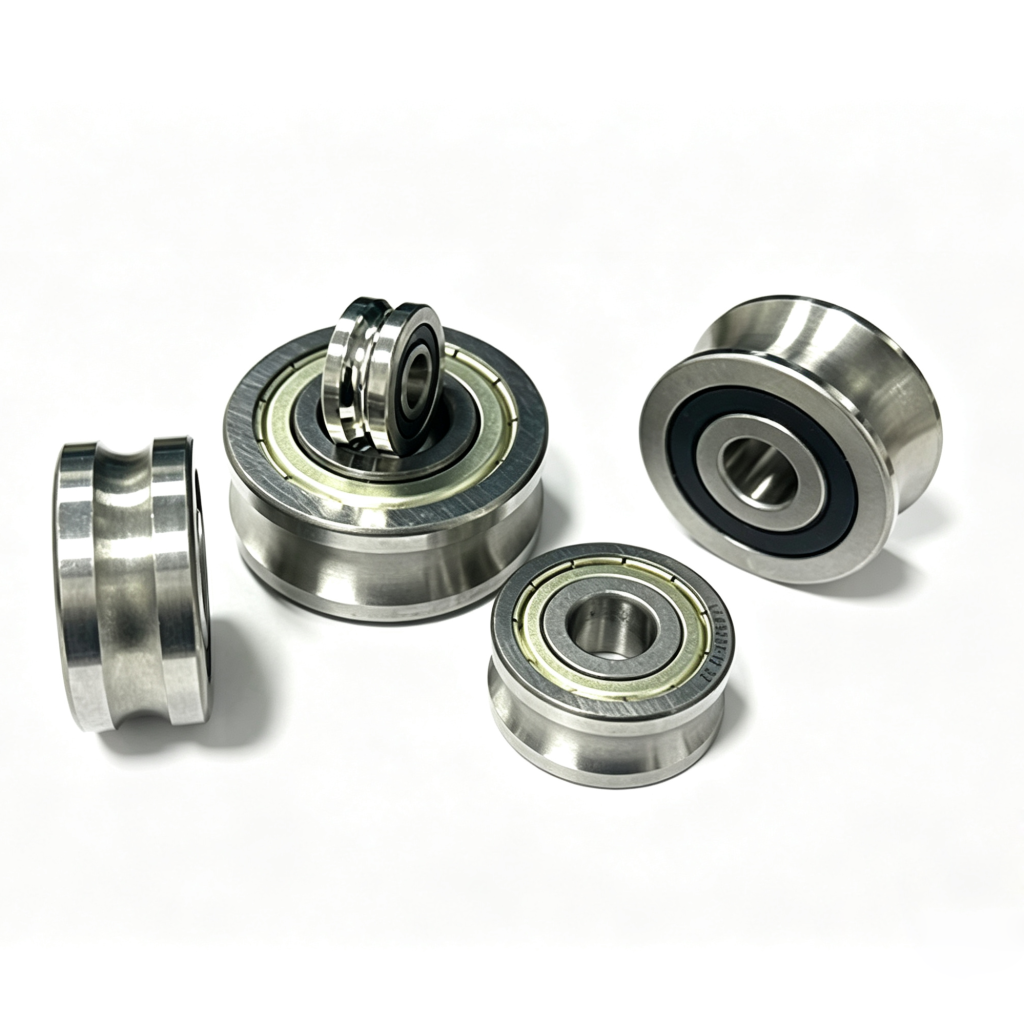 lfr series gothic arc groove guide rollers